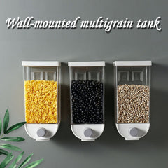 Wall-Mounted Multi-Grain Jars